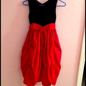 r dressy solid  zipper holiday dress size 8